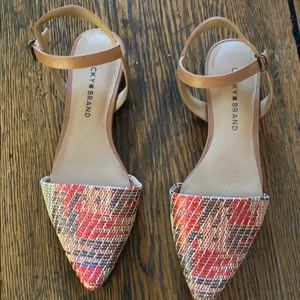Lucky Brand flats with ankle strap